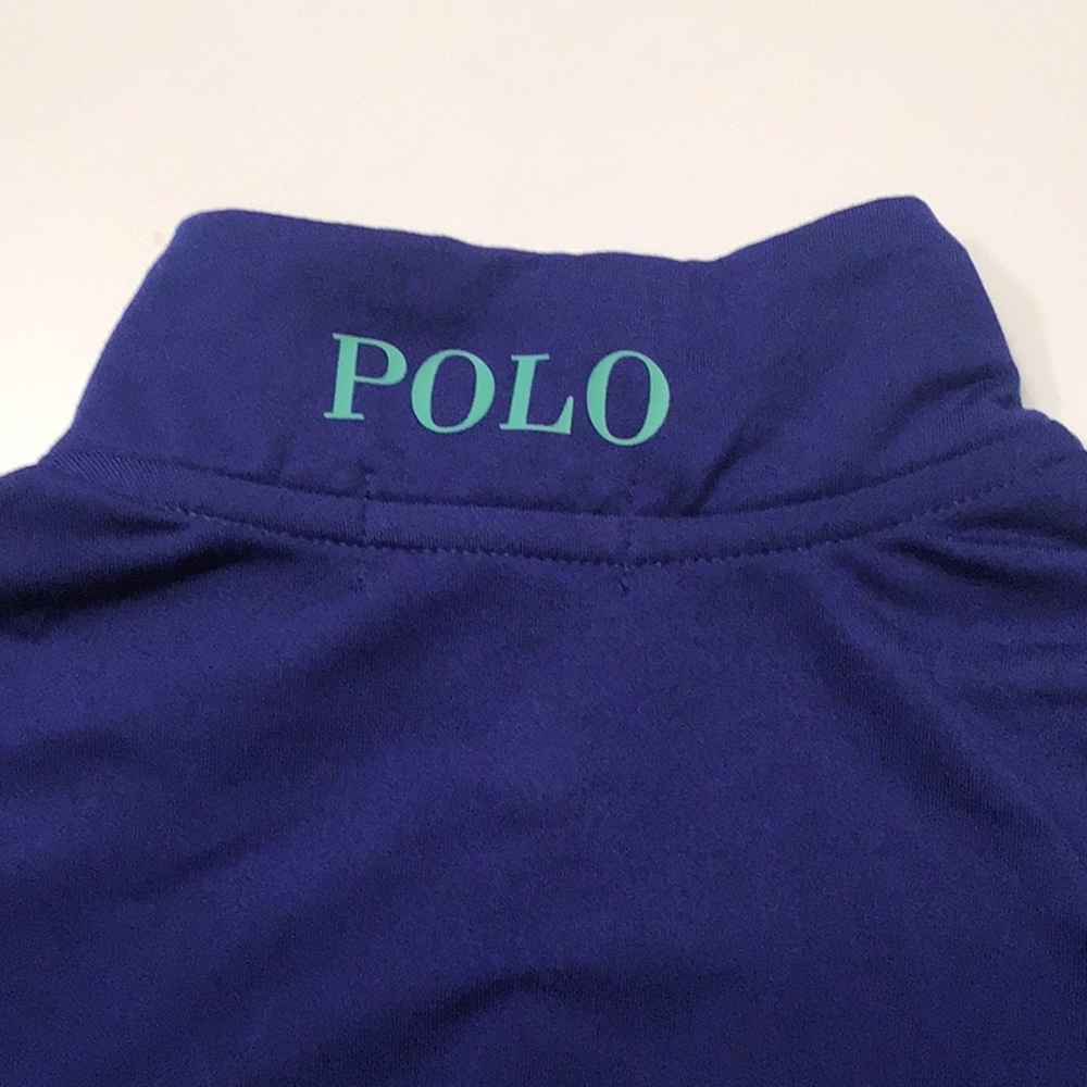 Ralph Lauren Quarter Zip‎ Performance Pullover Shirt  Logo Spell Out - Picture 6 of 11